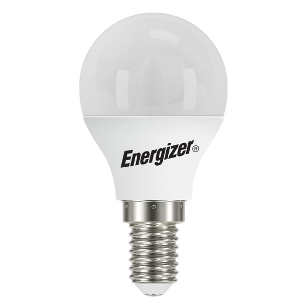 LED žárovka E14 4,9W 470lm G45 teplá, ekv. 40W, Energizer